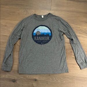 Kanakuk Gray Long Sleeve Tee